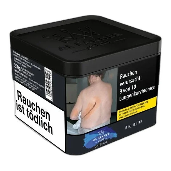 Al Fakher Big Blue, Produktfoto